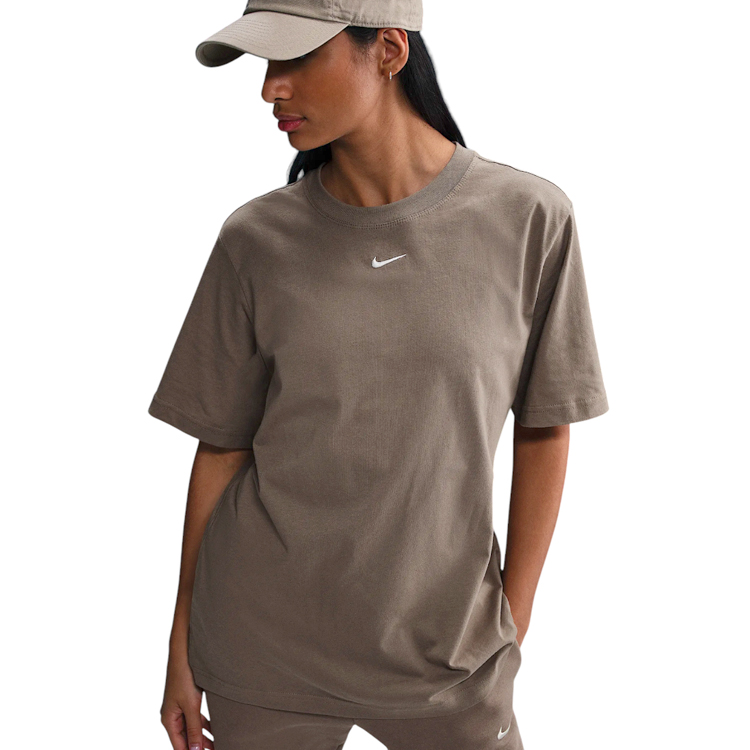 Tricou Nike W NSW TEE ESSNTL LBR L Maro Femei photo 5