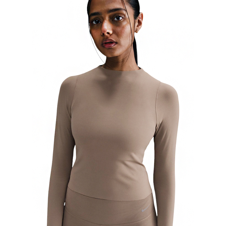 Толстовка Nike W NK INF DF LS TOP / Женский / XXS / Коричневый photo 2
