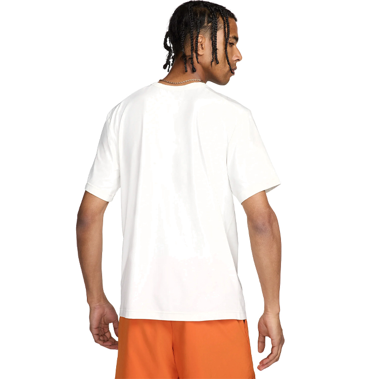 Футболка мужская Nike M DF UV HYVERSE SS GFX XS Бежевый photo 4