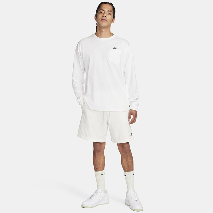 Шорты мужские Nike M NK CLUB KNIT SHORT M Белый photo 4