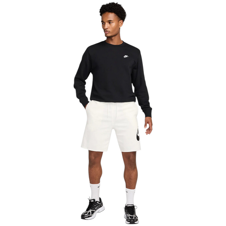 Sorti de bărbați Nike M NK CLUB ALUMNI FT SHORT S Alb photo 2