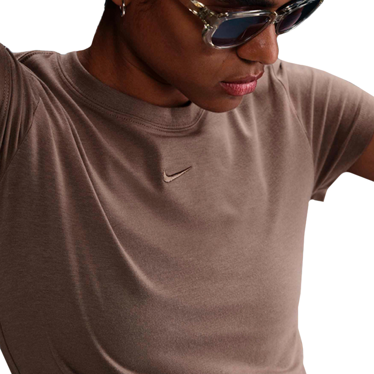 Tricou Nike W NSW NK CHLL KNT MD CRP XL Maro Femei photo 5