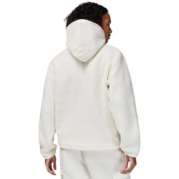 Hanorac pt bărbați Nike M J FLIGHT SHERPA TOP S Alb photo 5
