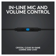 Наушники Logitech Earphones G333 Wired  Black thumbnav 2