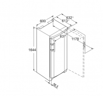 Congelator Liebherr GP 2733 Comfort, 224 l, 164.4 cm, A++, Alb thumbnav 6