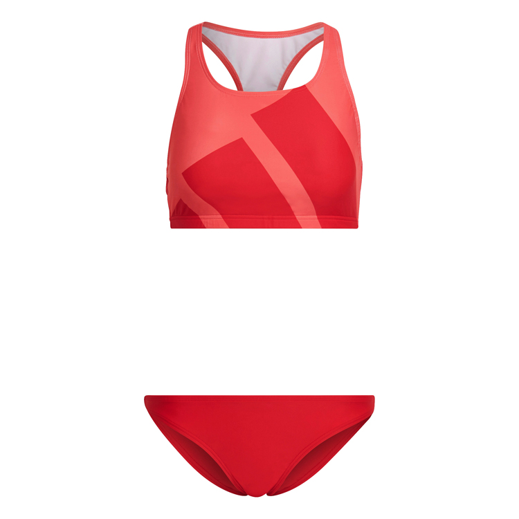 Costum p/u inot Adidas B BARS BIKINI / Femei / XS / Rosu photo 3
