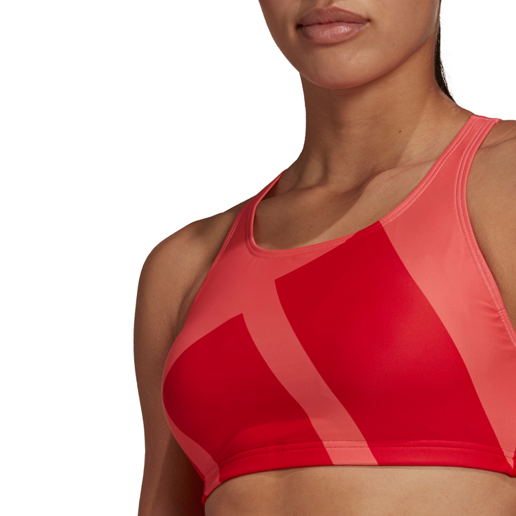 Costum p/u inot Adidas B BARS BIKINI / Femei / XS / Rosu photo 6