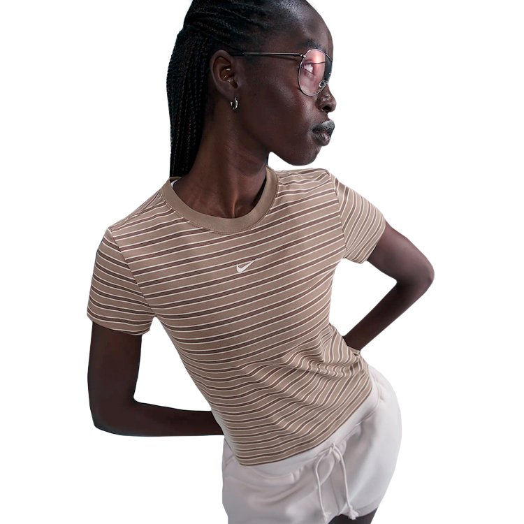 Tricou Nike W NSW NK CHLL KNT TEE PNX XS Maro Femei photo 4
