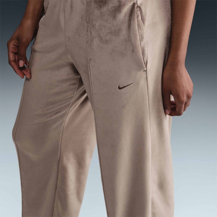 Брюки Nike W NSW NK CHLL VLR MR OH SWTPNT XS Коричневый Женский photo 6