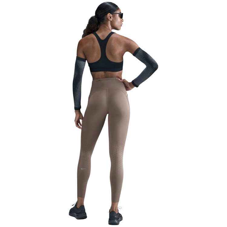 Легинсы Nike W NK DF SWIFT HR 7/8 TIGHT / Женский / S / Коричневый photo 4