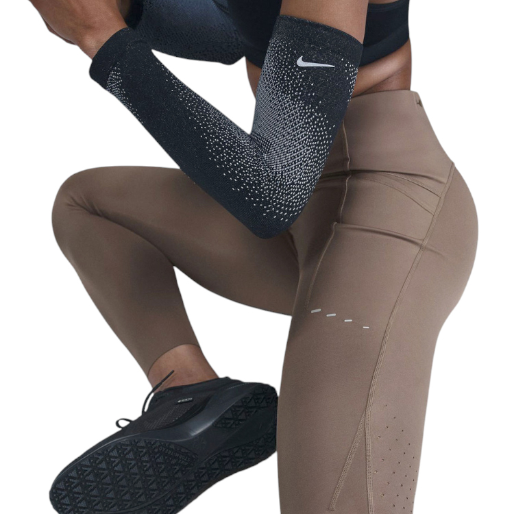 Легинсы Nike W NK DF SWIFT HR 7/8 TIGHT / Женский / S / Коричневый photo 6