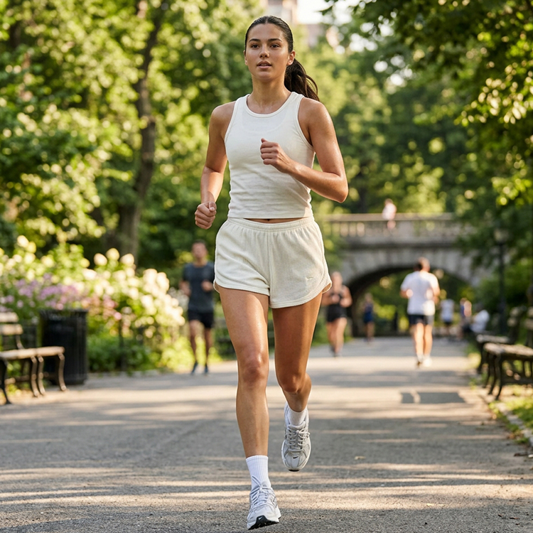 Шорты Nike W NSW NK CHLL WFL MR 3 SHORT M Бежевый Женский photo 3