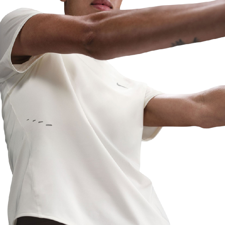 Tricou Nike W NK SWIFT DF SS TOP / Femei / XS / Bej photo 5