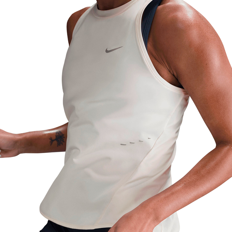 Майка Nike W NK SWIFT DF TANK TOP / Женский / S / Бежевый photo 2