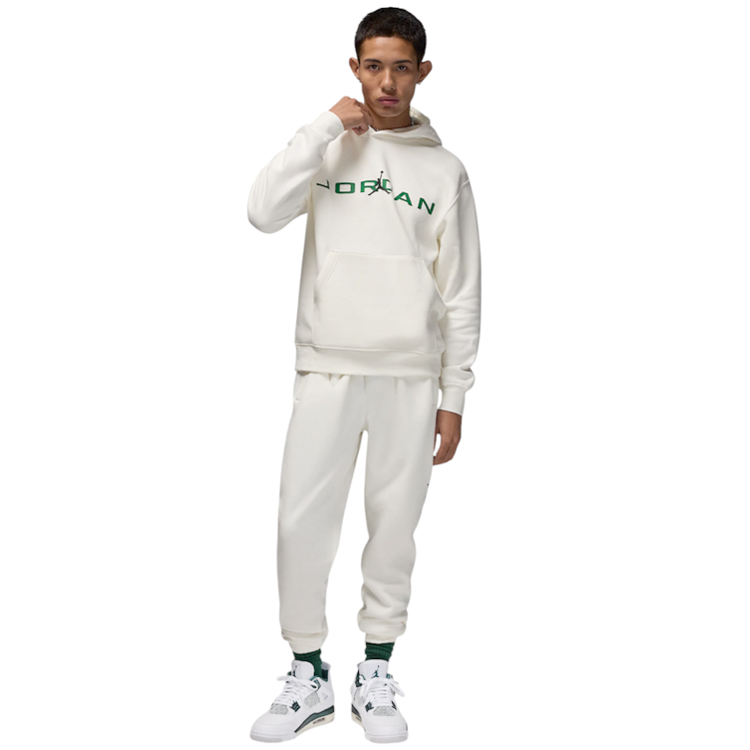 Hanorac pt bărbați Nike M J ESS JD AIR STRCH FLC HDY S Alb photo 6