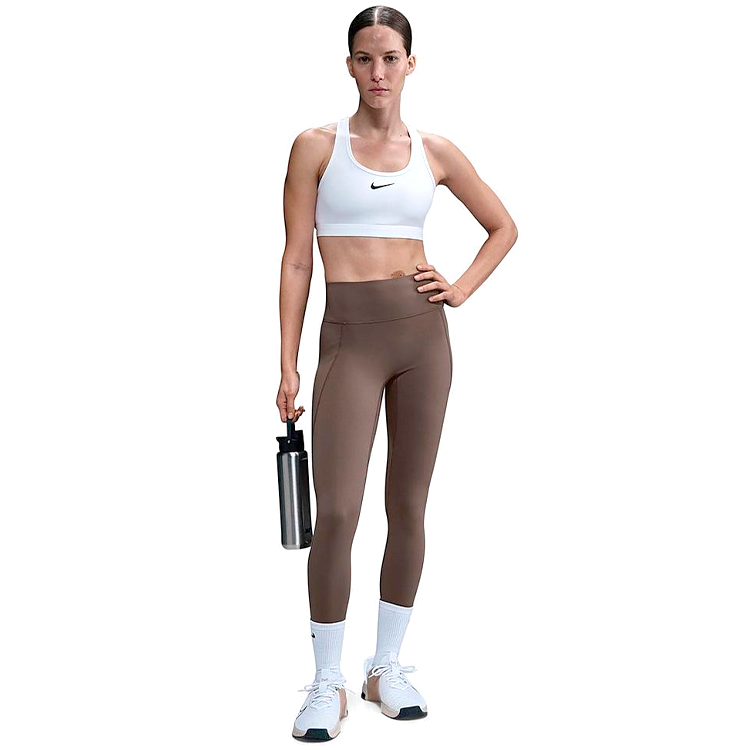 Легинсы Nike W NK DF UNIVERSA HR PKT TGHT / Женский / S / Коричневый photo 4