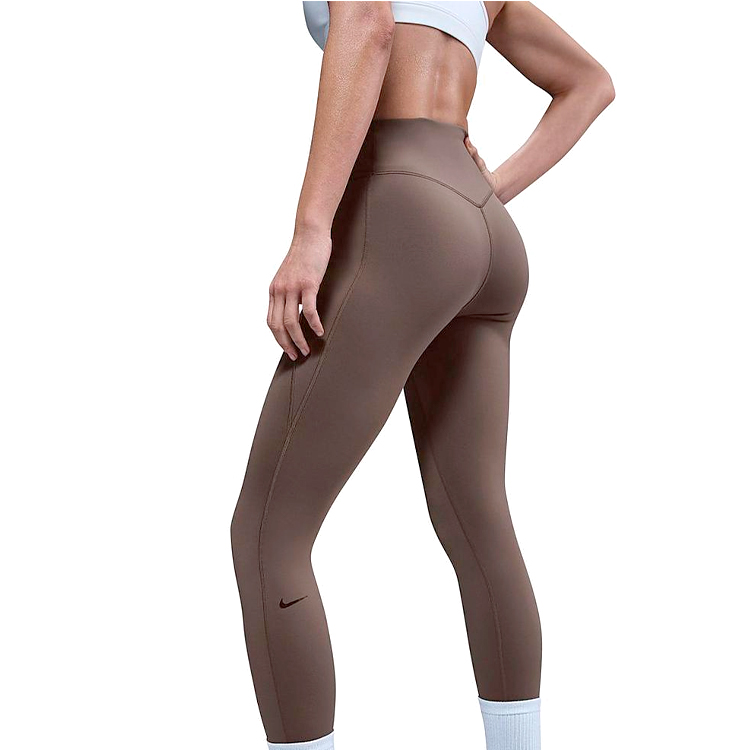 Легинсы Nike W NK DF UNIVERSA HR PKT TGHT / Женский / S / Коричневый photo 6