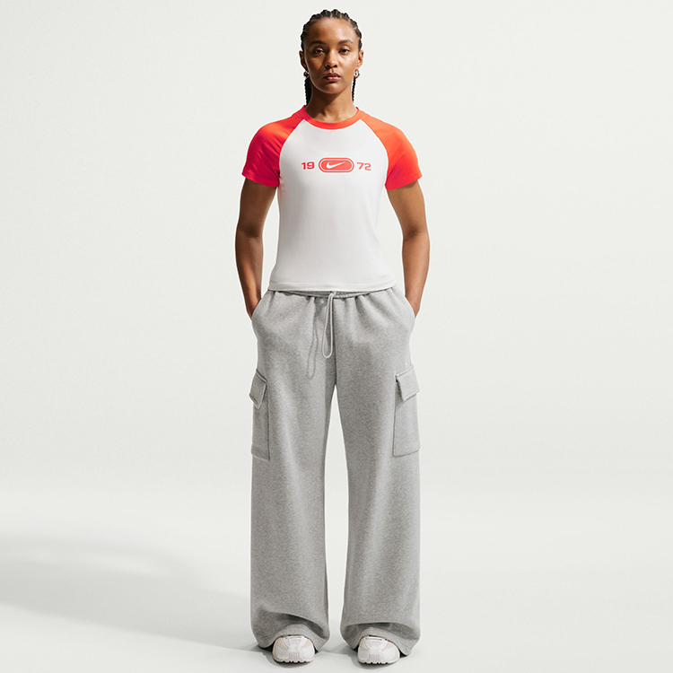 Tricou Nike W NSW NK CHLL KNT TEE RGLN M Bej Femei photo 6