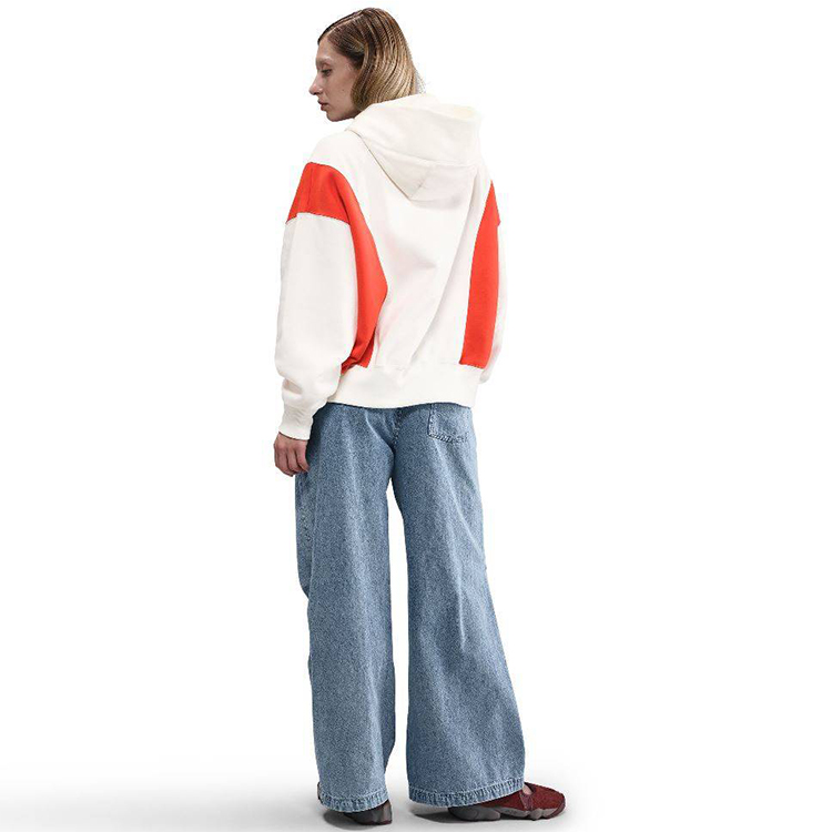 Jacheta Nike W NSW PHNX FLC REMIX OOS HDY S Bej Femei photo 6