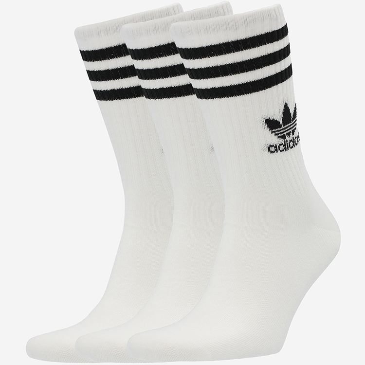 Sosete Unisex Adidas CREW SOCK  3STR XS Alb photo 2