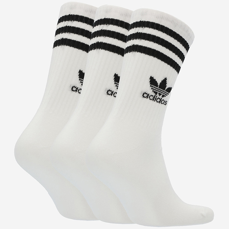 Sosete Unisex Adidas CREW SOCK  3STR XS Alb photo 4