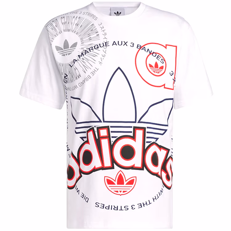 Футболка Adidas MULTI LOGO TEE
