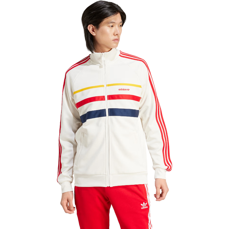 Hanorac pt bărbați Adidas THE FIRST TT S Alb photo 5