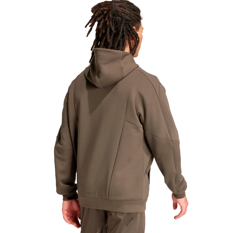 Hanorac pt bărbați Adidas D4T FULL-ZIP HO S Verde photo 4