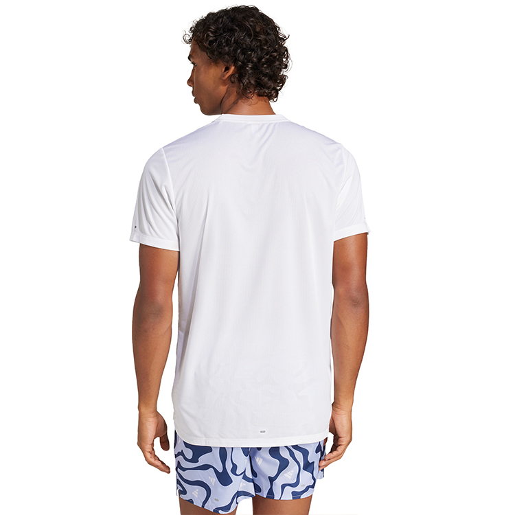 Футболка мужская Adidas RUN IT BL TEE M S Белый photo 6