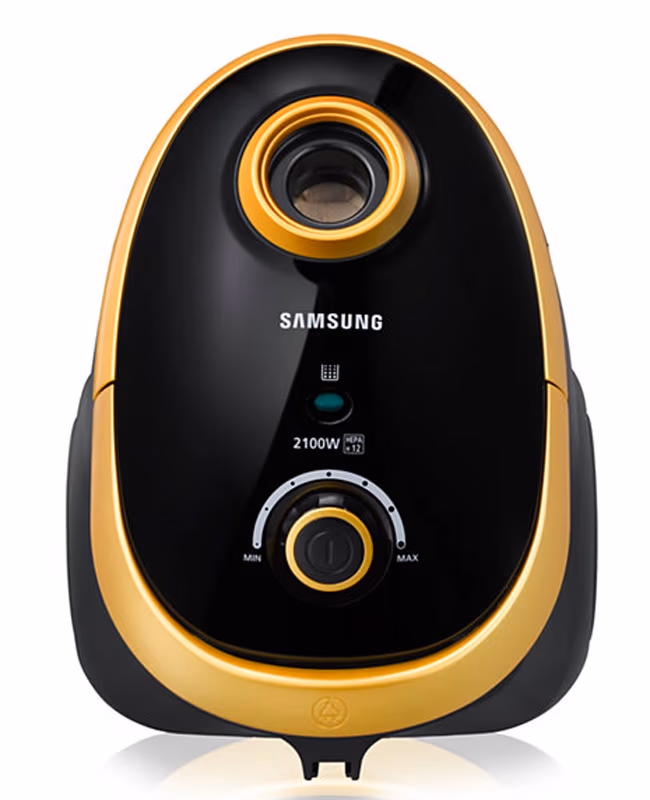 Aspirator cu sac Samsung VCC5482V33, 2100 W, 83 dB, Galben cu negru 