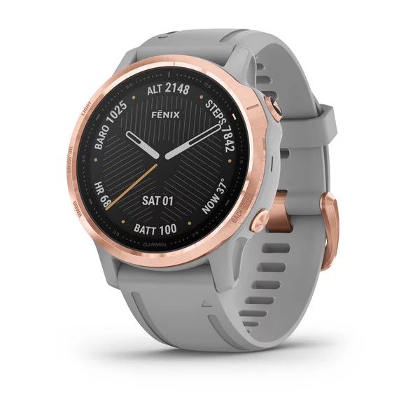Garmin Fenix 6S Rose Gold-tone with Powder Gray Band photo 1