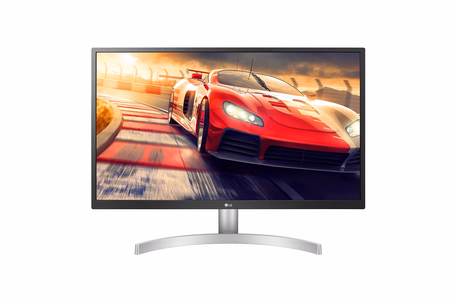 27.0" LG IPS LED 27UL500-W, White/Black (5ms, 1000:1, 300cd, 3840 x 2160, HDR10 Mega DCR, HDMI x 2, DisplayPort, Audio Line-out, VESA) 