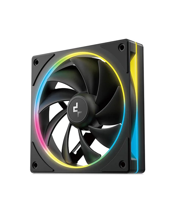 Кулер для корпуса DEEPCOOL FL12 SE 3-IN-1/ 3x120mm ARGB PWM fan/ Black photo 2