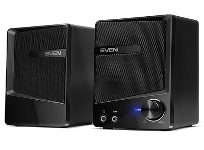 Колонки SVEN 248 / 2.0 / 6W RMS / USB power supply / Black photo 1 Колонки SVEN 248 / 2.0 / 6W RMS / USB power supply / Black photo 1