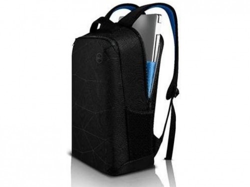 15.6'' NB Backpack - Dell Essential Backpack , Water bottle holder, water resistant, zippered front pocket, reflective elements, foam padded laptop compartment, Black reflective printing (E51520P). photo 4
