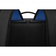 15.6'' NB Backpack - Dell Essential Backpack , Water bottle holder, water resistant, zippered front pocket, reflective elements, foam padded laptop compartment, Black reflective printing (E51520P). thumbnav 7