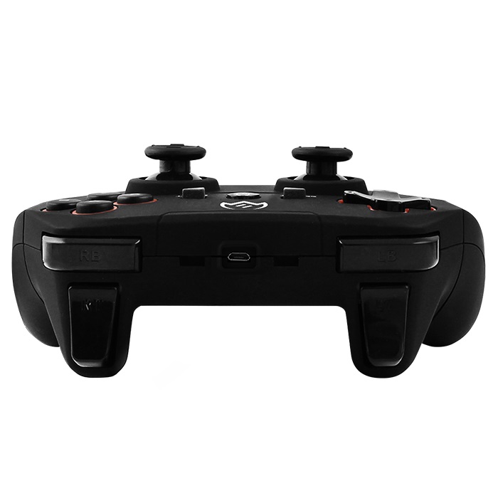 SVEN GC-2040 Wireless Gamepad, X-Input and Direct-Input modes support, 4 axes, D-Pad, 2 mini joysticks and 11 buttons, USB, Black photo 3