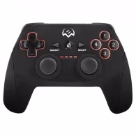 SVEN GC-2040 Wireless Gamepad, X-Input and Direct-Input modes support, 4 axes, D-Pad, 2 mini joysticks and 11 buttons, USB, Black
