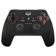 SVEN GC-2040 Wireless Gamepad, X-Input and Direct-Input modes support, 4 axes, D-Pad, 2 mini joysticks and 11 buttons, USB, Black thumbnav 1