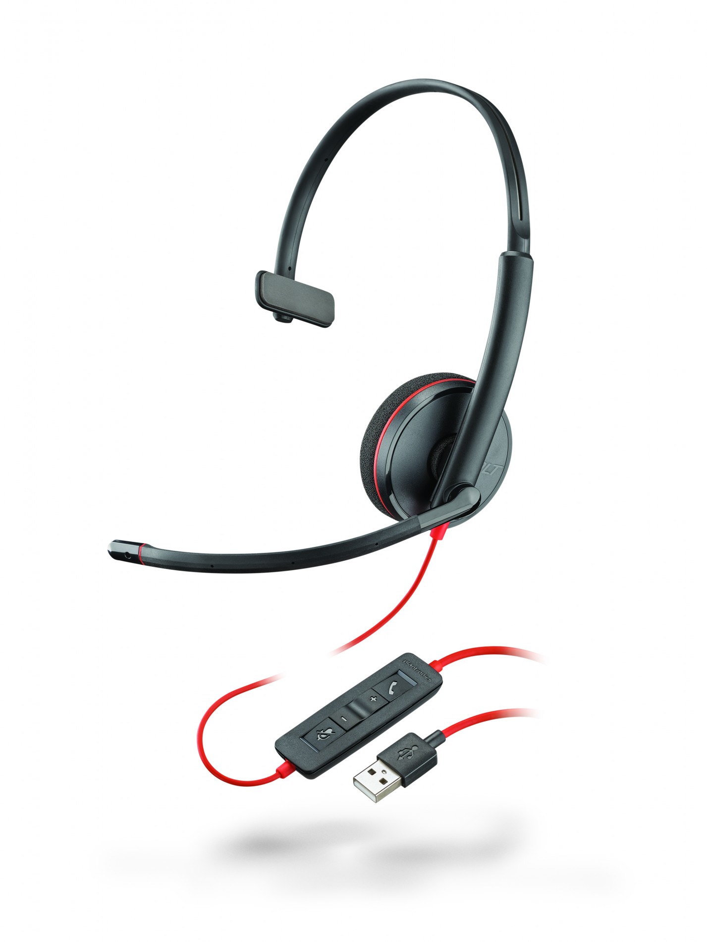Casti Plantronics Blackwire C3210, Black photo 1