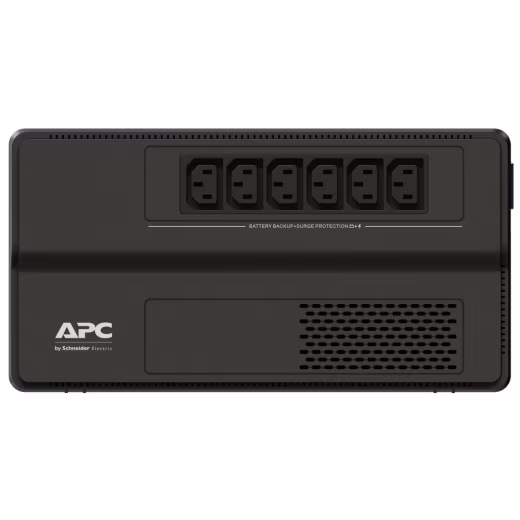 APC Easy-UPS BV650I, 650VA/375W, AVR, Line interactive, 6 x IEC Sockets (all 6 Battery Backup + Surge Protected), 1.5 m 