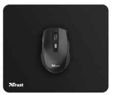 Trust Mouse Pad, Smooth mouse pad with anti-slip rubber bottom and an optimized surface texture; suitable for all mice,  250x210x3mm