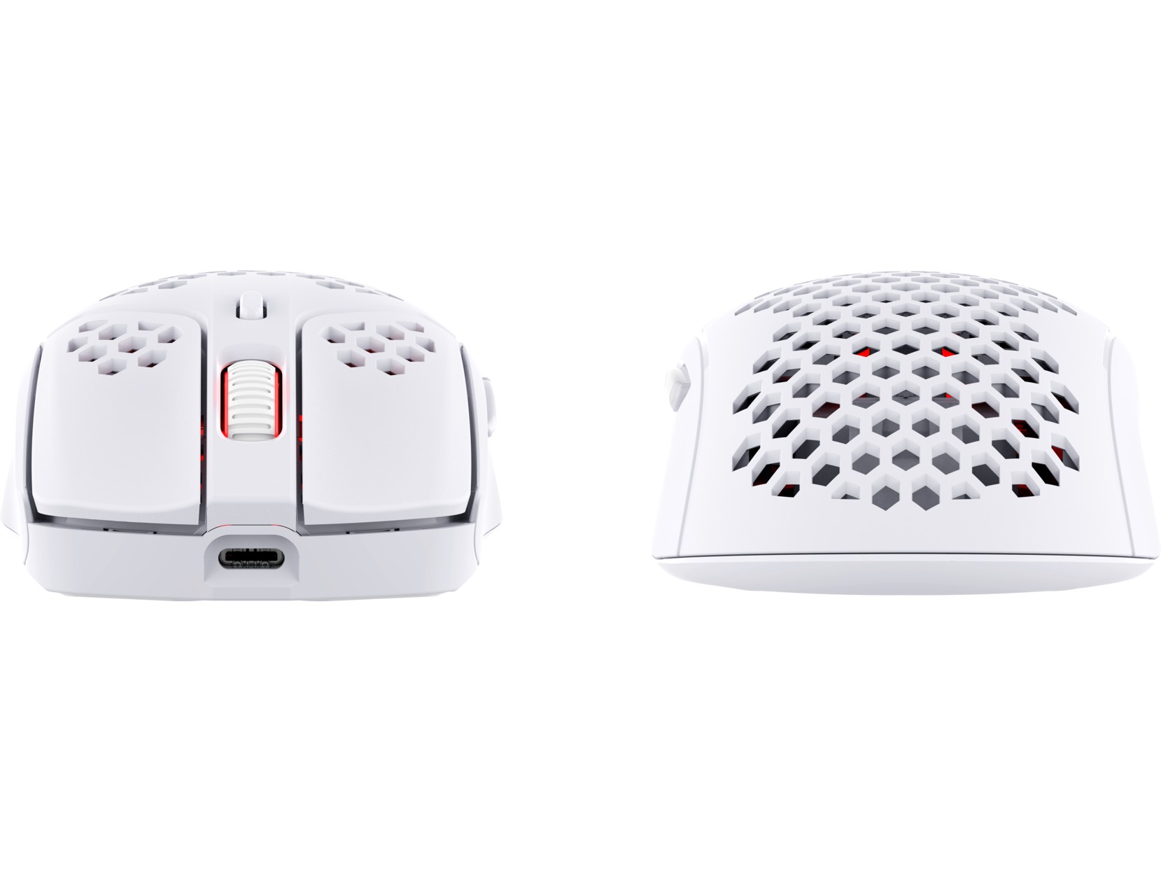 Mouse Gaming Wireless HYPERX Pulsefire Haste, White [4P5D8AA] photo 4
