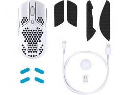 Mouse Gaming Wireless HYPERX Pulsefire Haste, White [4P5D8AA] thumbnav 8