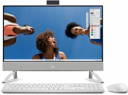Моноблок 23,8” DELL lnspiron 5430/ Intel Core 7-150U/ 16GB / 1TB SSD/ Win10Home / Pearl White thumbnav 1