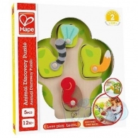 Hape E1616A Who'S In The Tree Puzzle