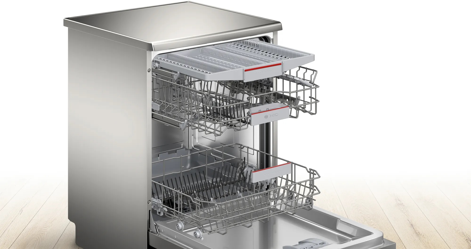 Masina de spalat vase Bosch SMS4HVI45E Inox /12 seturi si mai mult Seturi /De dimensiune completa photo 2