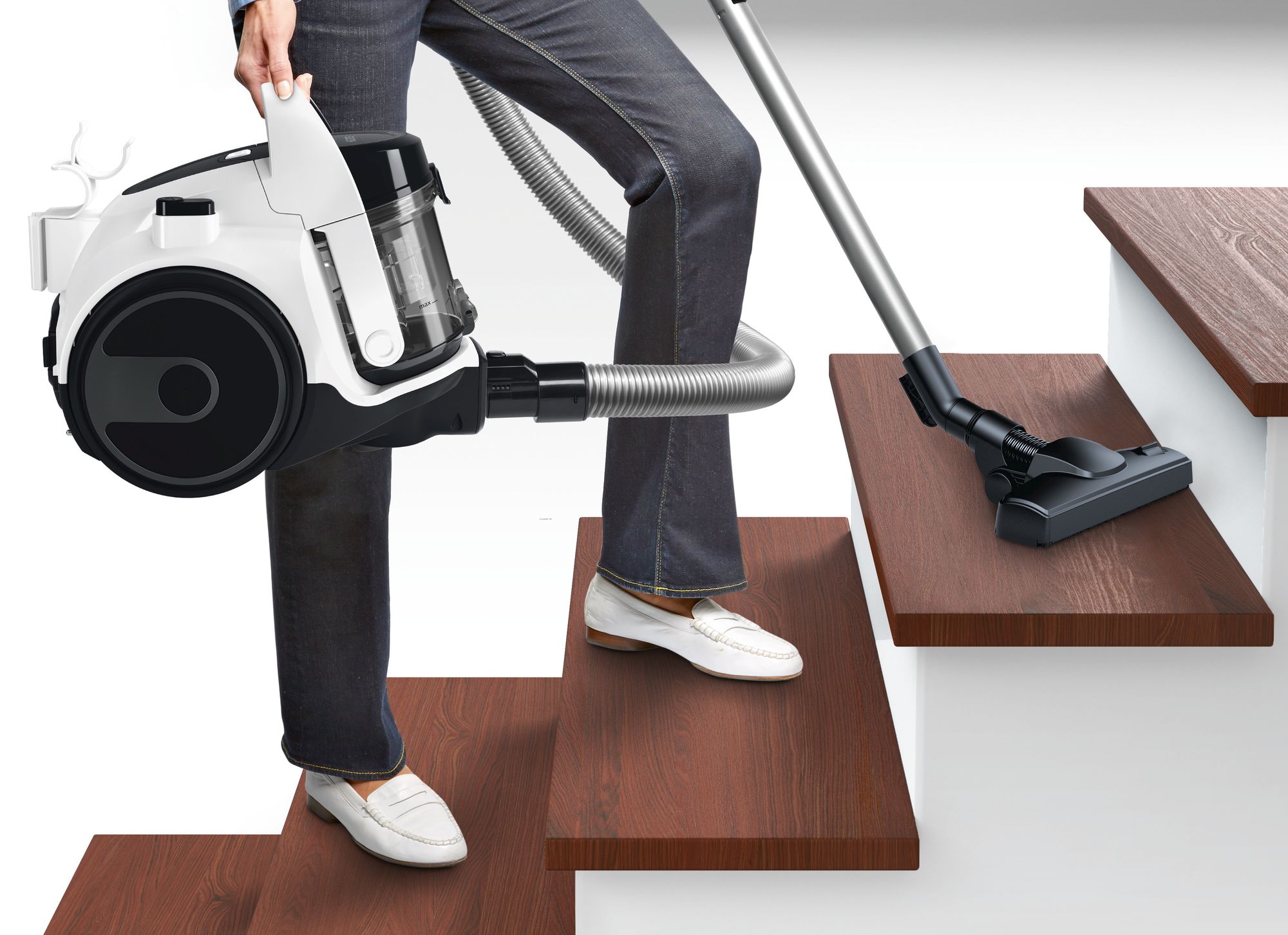 Пылесос с контейнером Bosch tehno-trendsrl497733 / 700Вт / Белый photo 6