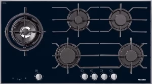 Встраиваемая  газовая панель Miele KM3054 black