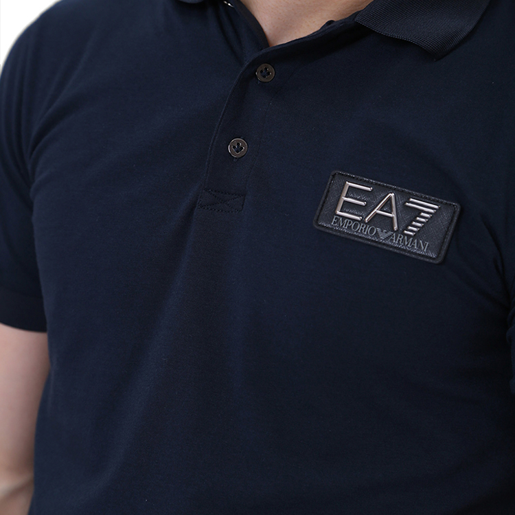 Мужские Поло EA7 EMPORIO ARMANI POLO SHIRT S Синий photo 5